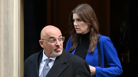 AFP Nadhim Zahawi and Michelle Donelan