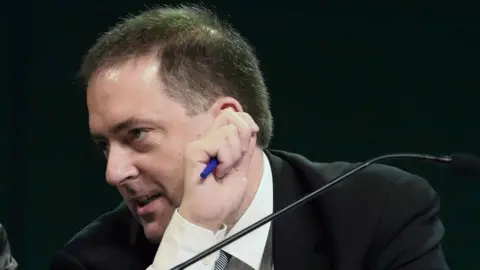 EPA Former South American Soccer Confederation (Conmebol)"s Secretary General, Gorka Villar,