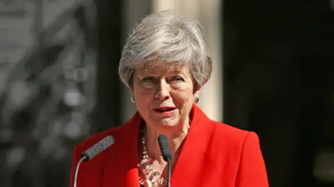 PA Media Theresa May resigns