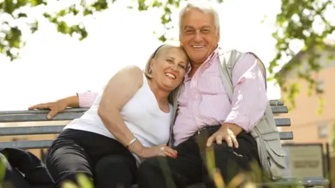 Getty Images pensioners on bench