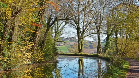 Les Morgan Monmouthshire and Brecon canal towpath