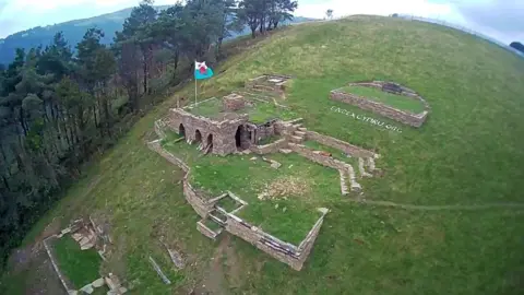 Castle aerial view