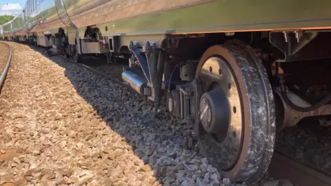 Greater Anglia Derailed Greater Anglia Train