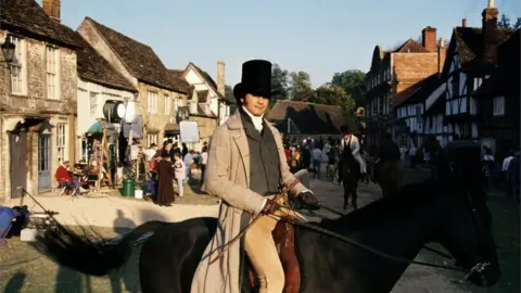 Colin Firth in 1995 version of Pride and Prejudice