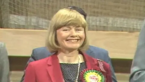 Ann Clwyd winning her seat in 1984