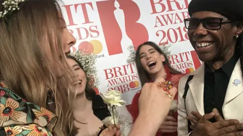 Haim and Nile Rodgers