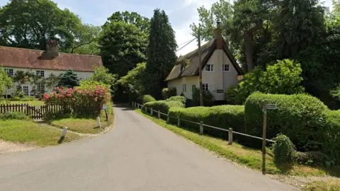 Google Church Lane in Earl Soham