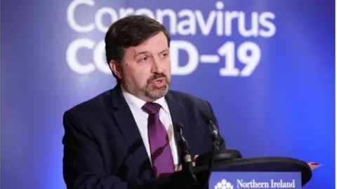 Pacemaker Health Minister Robin Swann urged people to stick to the government guidelines