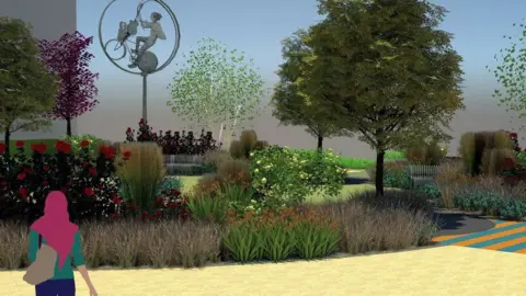 Art Garden Health Syd's Garden artist's impression