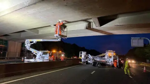 National Highways Underside of bridge
