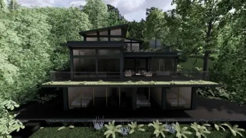 LDNPA/Planning Portal Plans of the building