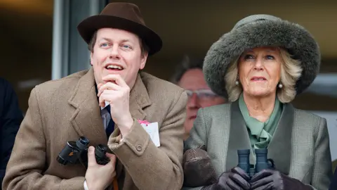 Getty Images Tom Parker Bowles and Camilla, the Queen Consort