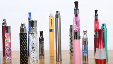 Getty Images A selection of e-cigarettes