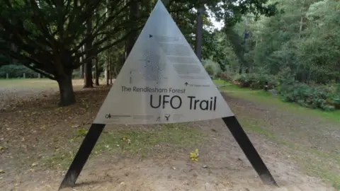 Rendlesham Forest UFO Trail