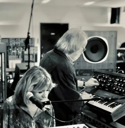 Little Boots Little Boots in the studio with Benny Andersson