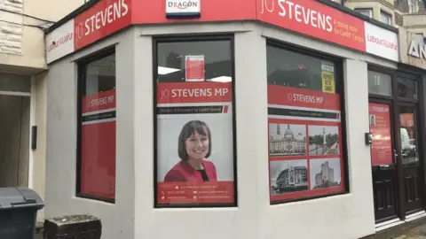 Jo Stevens Jo Stevens' constituency office in the Roath area of Cardiff