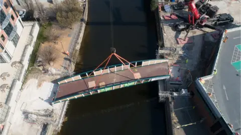 Leeds City Council David Oluwale footbridge, Leeds