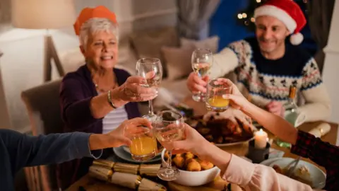 Getty Images Family at Christmas