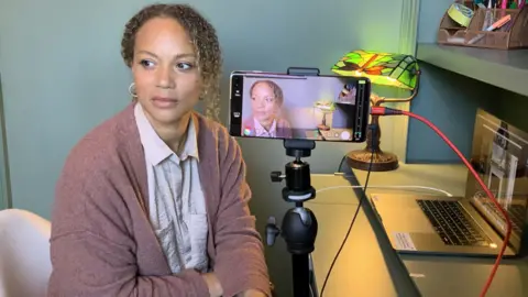 ITV Angela Griffin in ITV's Isolation Stories