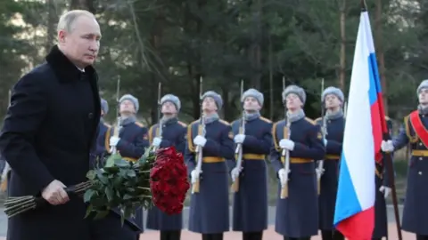 AFP President Putin at Leningrad Siege ceremony, 18 Jan 2020