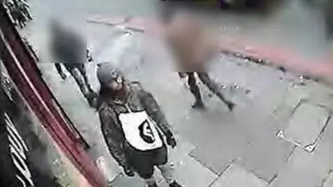 Met Police Amman before the attack captured on CCTV