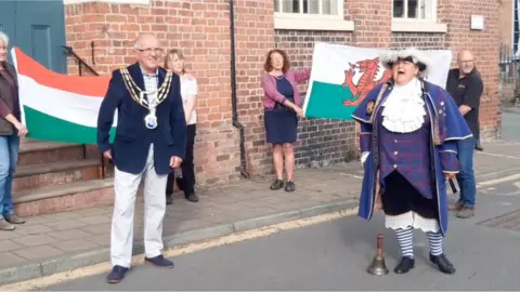 Montgomery town council Hungarian day in Montgomery