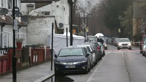 PA Police cordon on Chalgrove Road