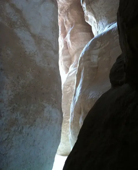 Frank Gardner al-Qarah mountain cave