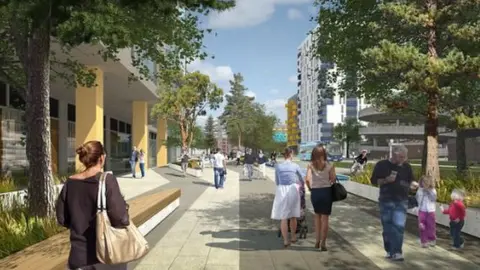 Southend Borough Council Open plan