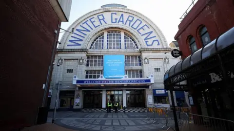 Reuters Facade of Blackpool Winter Gardens