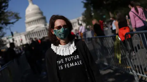 Getty Images Crowds lined up