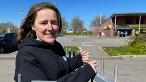 BBC Jo Lorenz from St Michael's Youth Project,