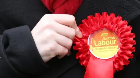 scottish labour rosette