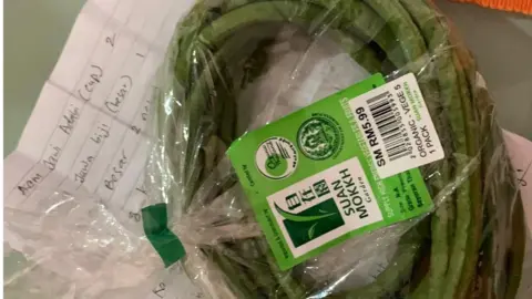 SAIDATUL AKHMAR YAHYA Shopping list and long beans