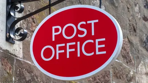 Getty Images Post Office sign