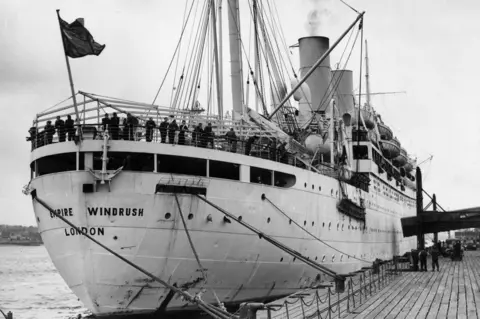 Getty Images SS Empire Windrush