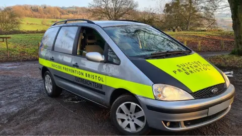 Suicide Prevention Bristol  Patrol car