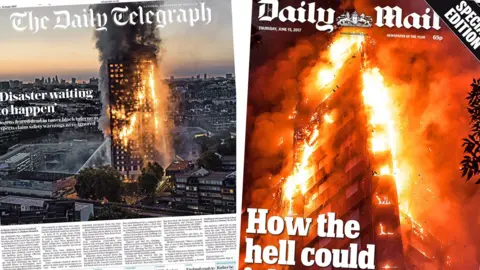 Daily Telegraph and Daily Mail