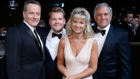 Getty Images Moonves and celebrities