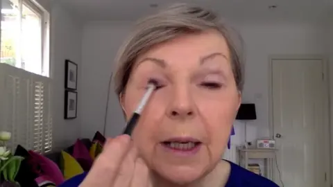 Tricia Cusden/YouTube Tricia Cusden make-up tutorial