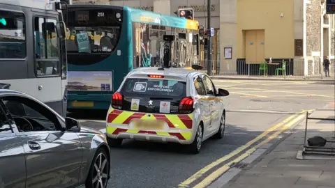 BBC A traffic enforcement car