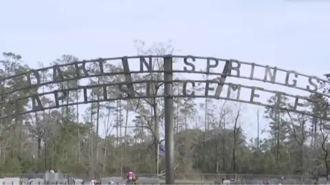 CBS The Oaklin Spring Cemetery has existed since the 1950s, when racial discrimination was legal