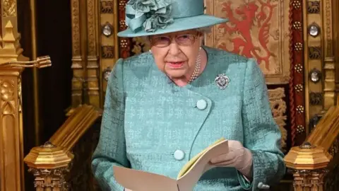 AFP/Getty Images The Queen