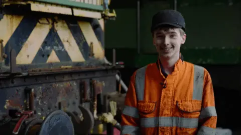 Severn Valley Railway Jack Baldwin is working on the Harrier Hydroshunter project