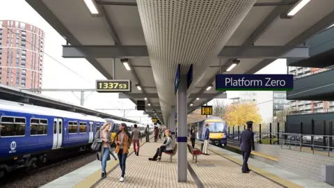 Network Rail Impression of Platform Zero