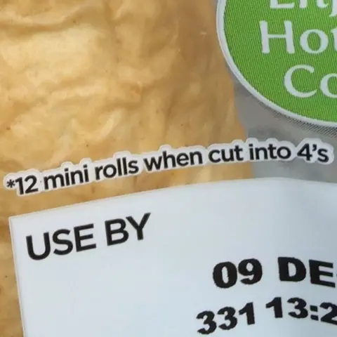 @DanDouglas/Twitter Packet recommendation: "12 mini rolls when cut into 4's"