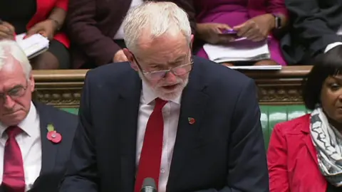 House of Commons Jeremy Corbyn