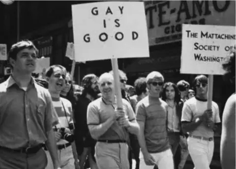 BFI FLARE Gay rights rally