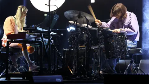 Getty Images DOMi & JD BECK perform onstage