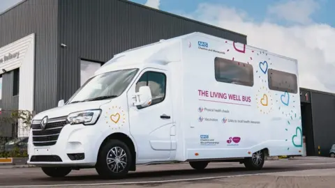 NHS Living Well NHS Bus